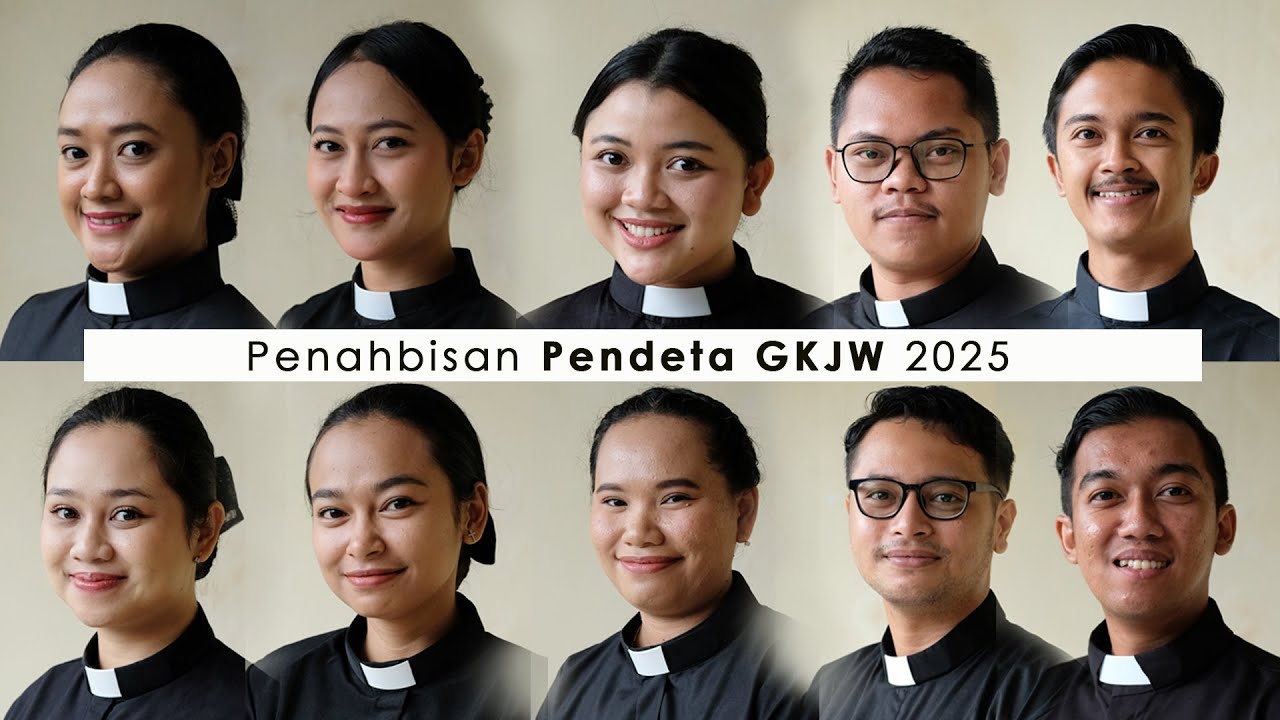 GKJW Tahbiskan 10 Pendeta Baru - Juni 2025
