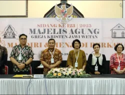 Pelayan Harian Majelis Agung GKJW periode 2025-2028